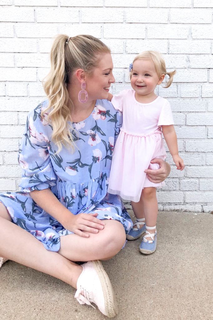 Blue Floral Dress 1