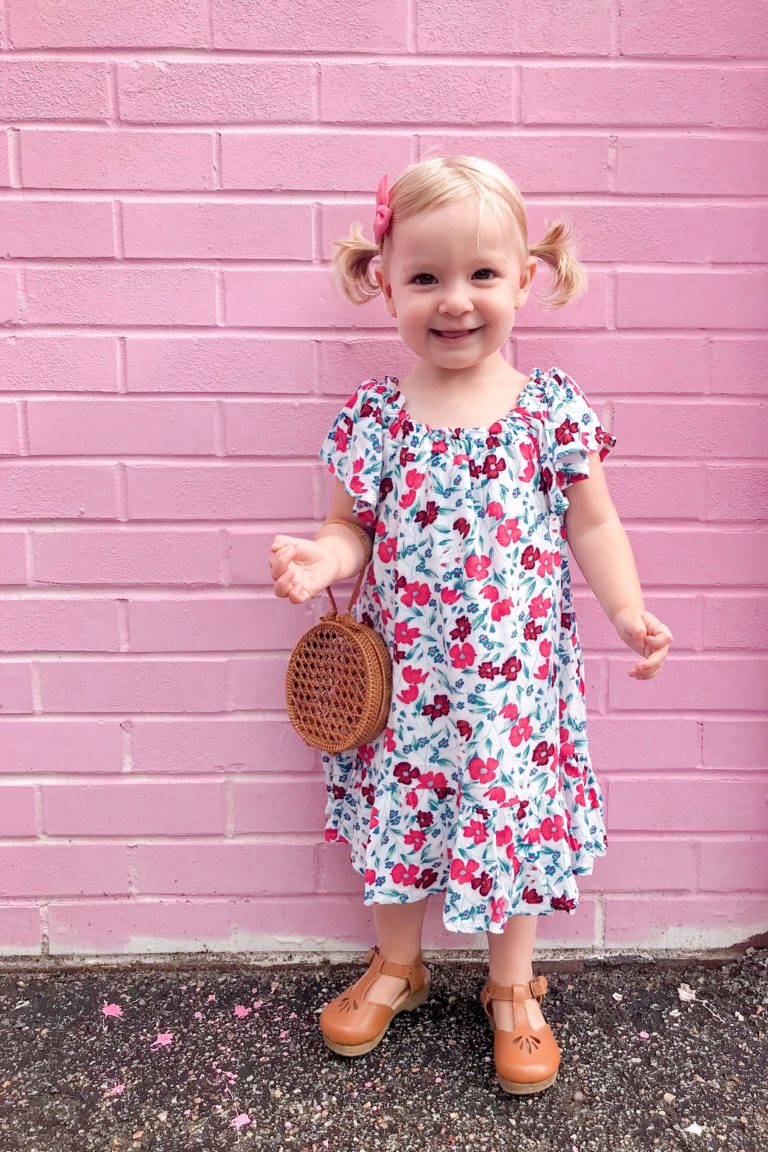 Old Navy Floral Dresses | Everley & Me | Mommy & Me Style Blog