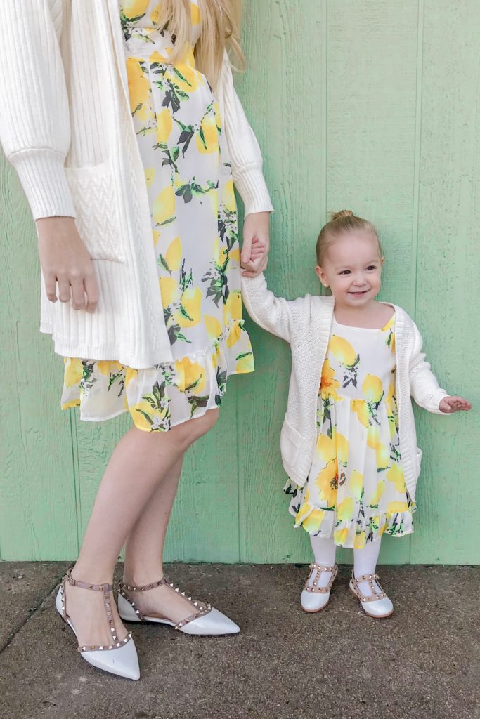 Lemon Print Dresses 2