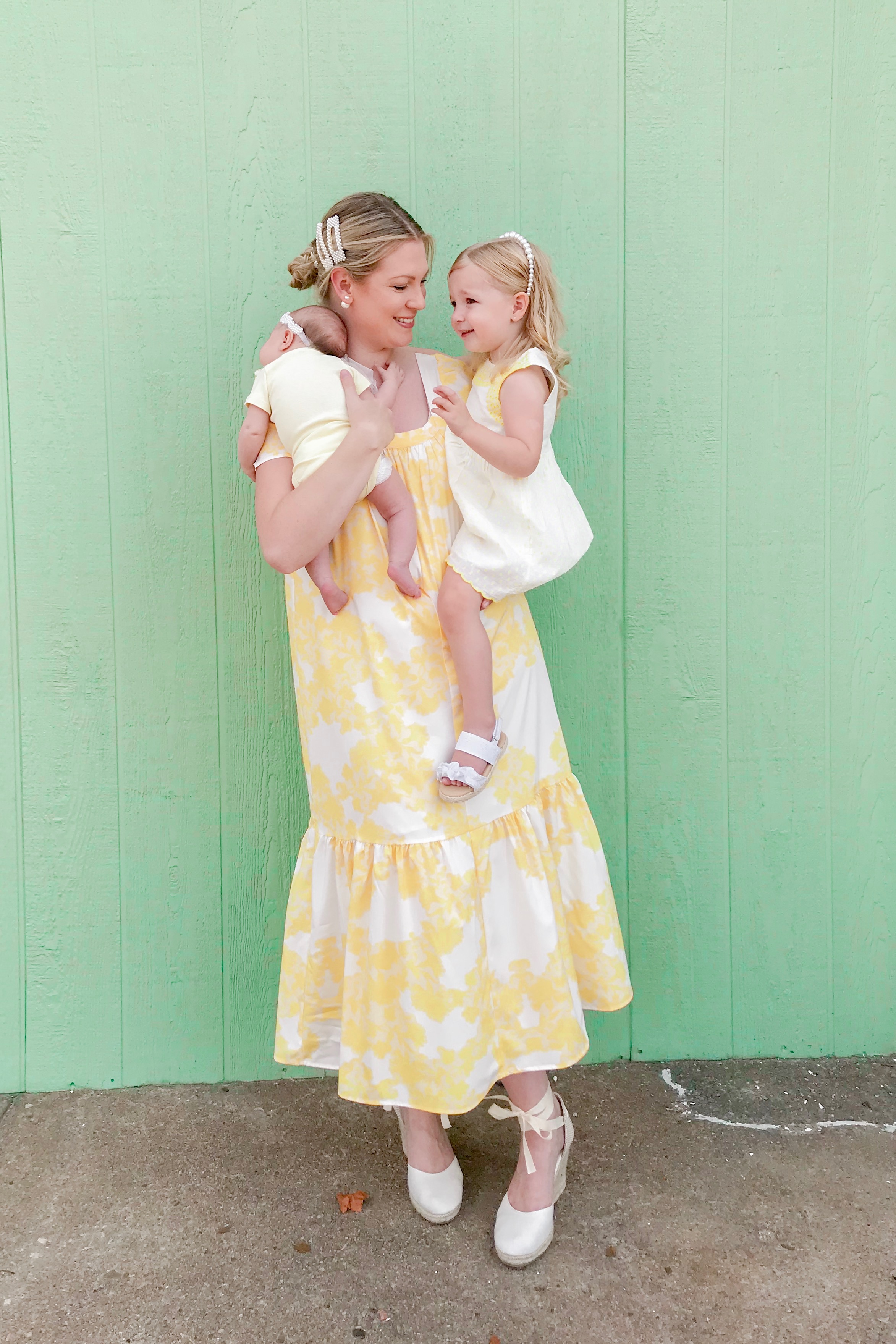 Yellow Tie-Dyed Dress 4