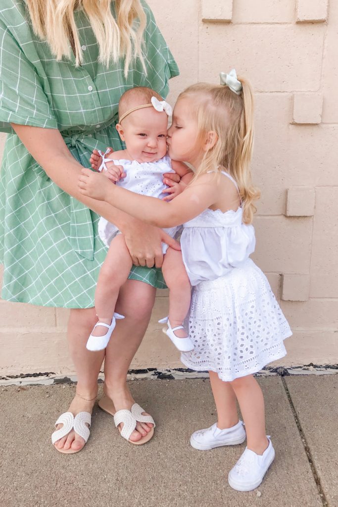 Green Button Dress 1