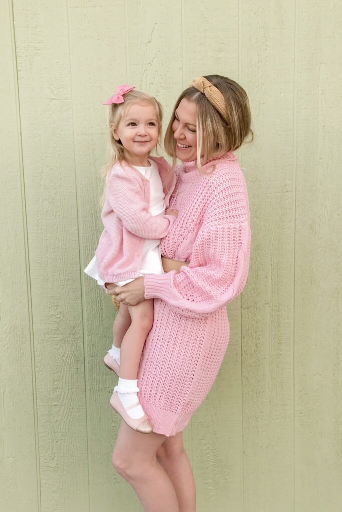 Pink Sweater Dress 2