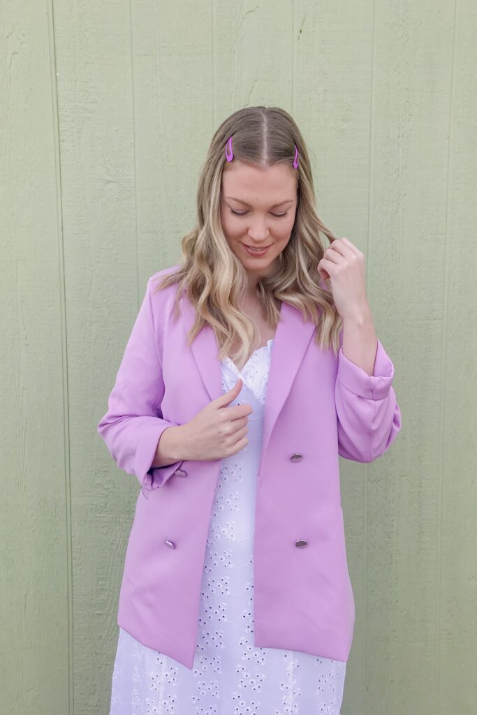 Lilac Purple Blazer 7