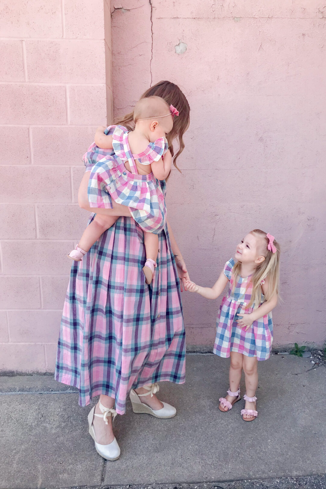 Matching Checkered Dress 3