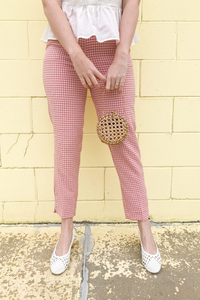 Seersucker Gingham Pants 3