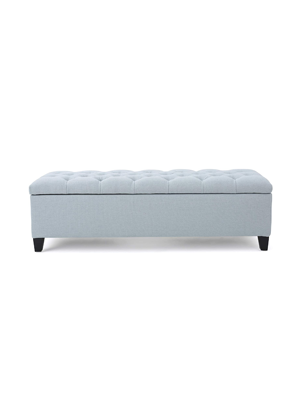 blue ottoman storage amazon home decor