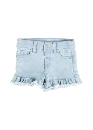 denim shorts ruffle baby ayla best and less