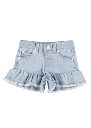 denim shorts ruffle evie best and less