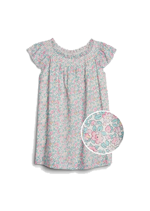 floral smocked dress evie ayla gap baby toddler kids