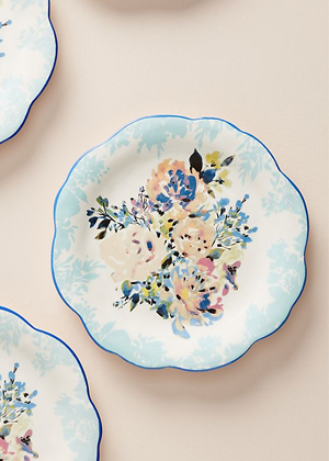 gardenshire saucer salad plate home kitchen anthropologie