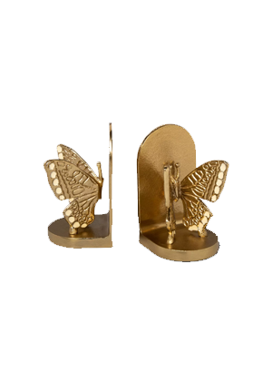 gold butterfly bookends target home