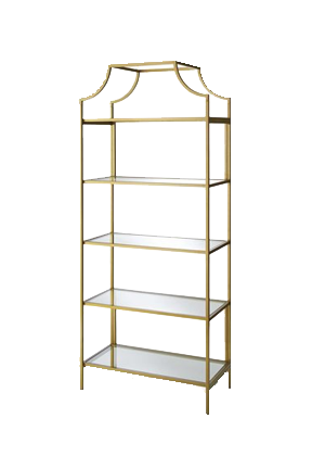 gold etagere bookshelf walmart girls room