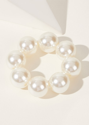 pearl hair tie shein brookie