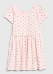 pink floral skater dress gap evie