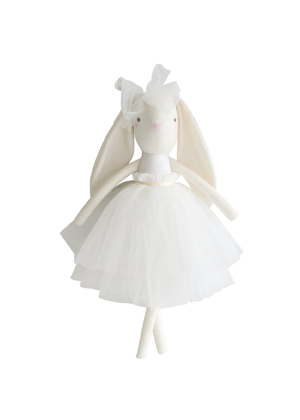 white alim rose bunny tutu toy baby evie