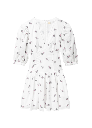 white embroidered floral dress rebecca taylor la vie brookie