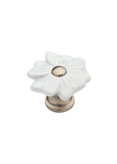 white flower knobs diy home decor drawers pulls lowes