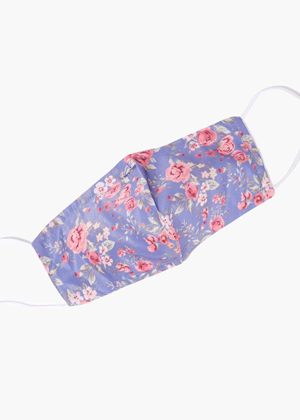 purple floral face mask brookie forever 21