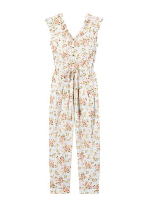 rebecca taylor madeleine floral jumpsuit la vie brookie blue mint green pink