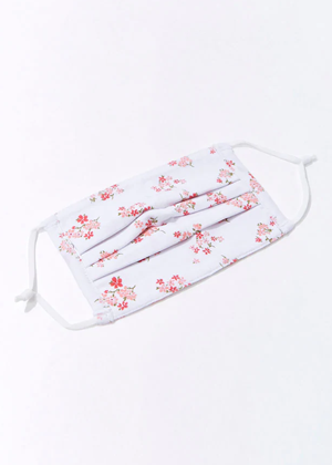 white red pink floral face mask forever 21 brookie