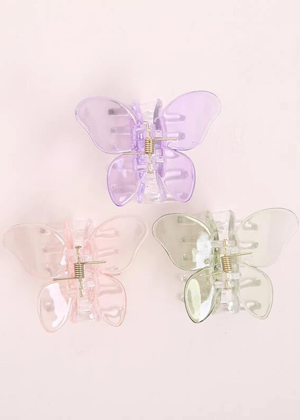 pastel butterfly hair claw clips brookie shein