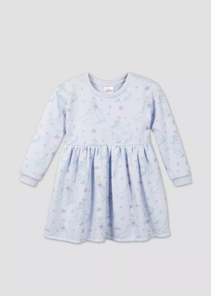 cinderella fleece lined dress blue evie ayla disney target