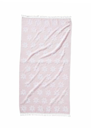 pink daisy beach towel kids evie ayla adairs