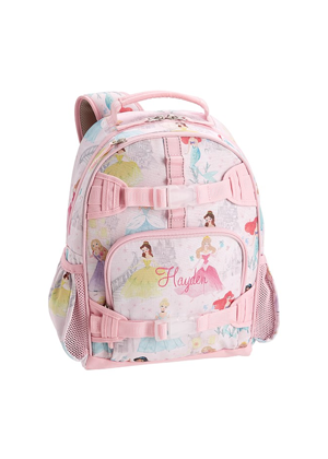 princess disney backpack pink everley evie pottery barn school