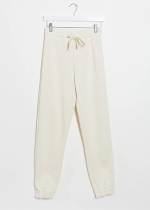 sweatpants brookie ivory cream asos joggers