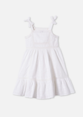 white cotton on girls evie ayla mama midi dress bow shoulder midi