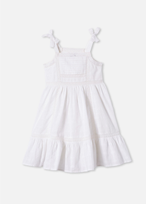 white cotton on girls evie ayla mama midi dress bow shoulder midi