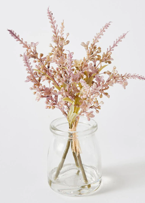 faux flowers in small jar vase target home decor