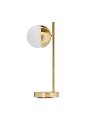 gold table lamp kmart bedroom round bulb modern master