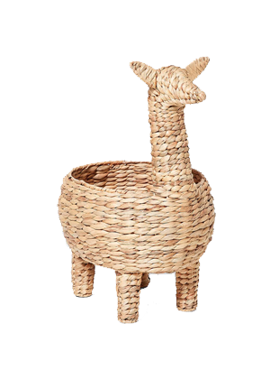 llama rattan storage basket kids playroom home decor target