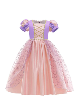 rapunzel costume amazon evie ayla dress up pink