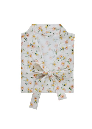 white floral robe bath adairs mothers day brookie orange